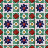 colonial green cobalt talavera tile