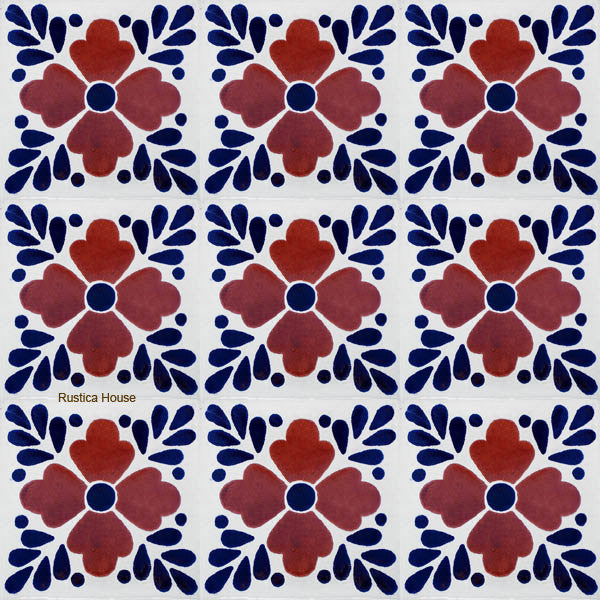old world terracotta talavera tile