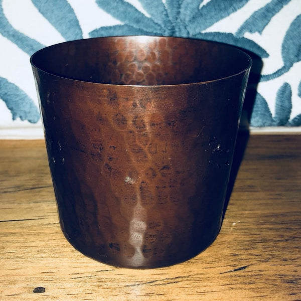 copper sugar bowl