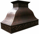 copper stove hood
