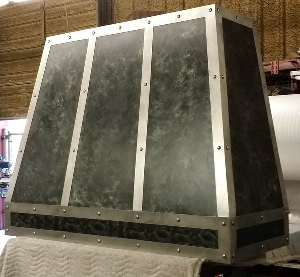 custom made zinc wall vent hood