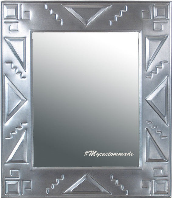 fabricated tin mirror