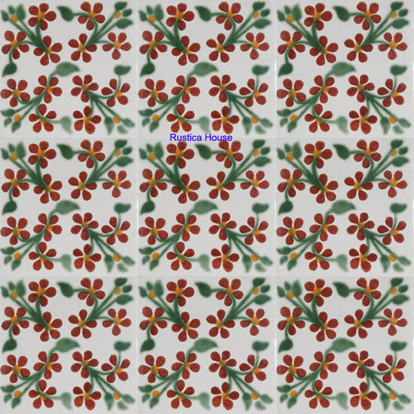 colonial green terracotta talavera tile