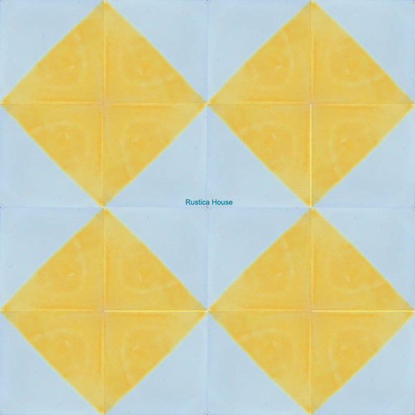 old world yellow talavera tile