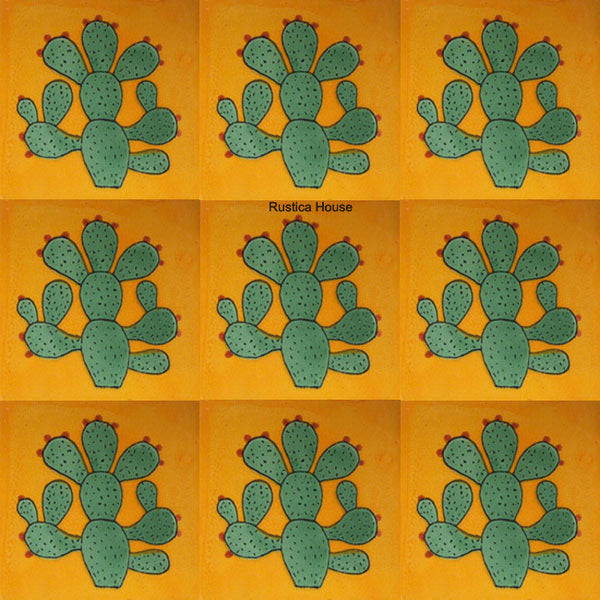 country green talavera tile