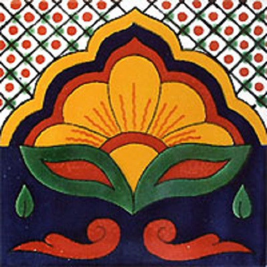 rustic mexican ceramic tile