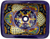 traditional rectangular talavera sink
