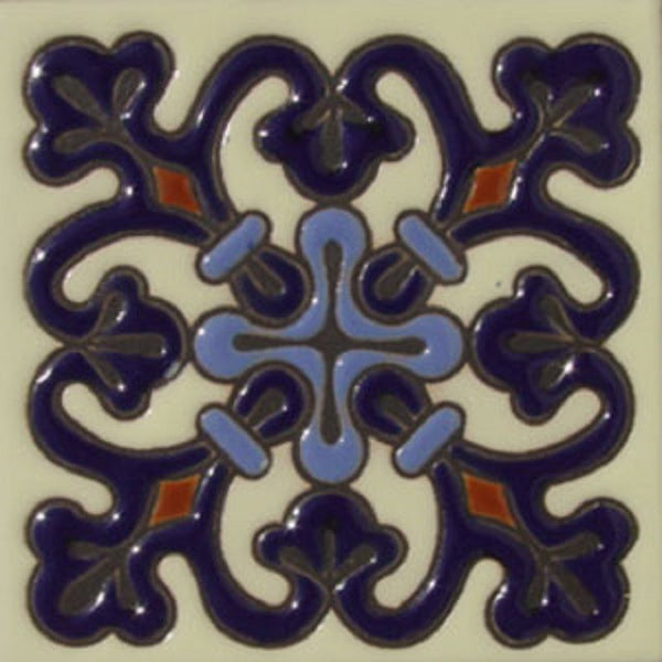 vintage relief tile