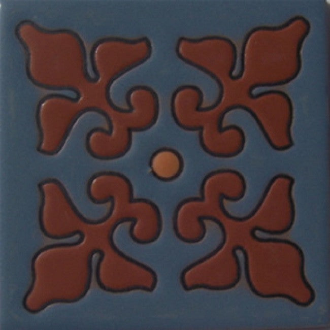 relief tile genuine dark brown