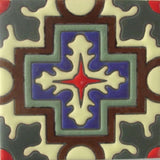 hand fabricated relief tile