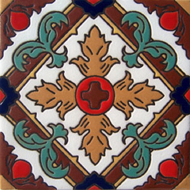 relief tile designer brown