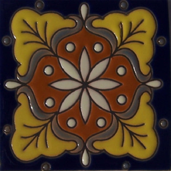 handcrafted traditional relief tile