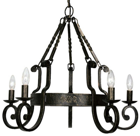 Iron Chandelier 