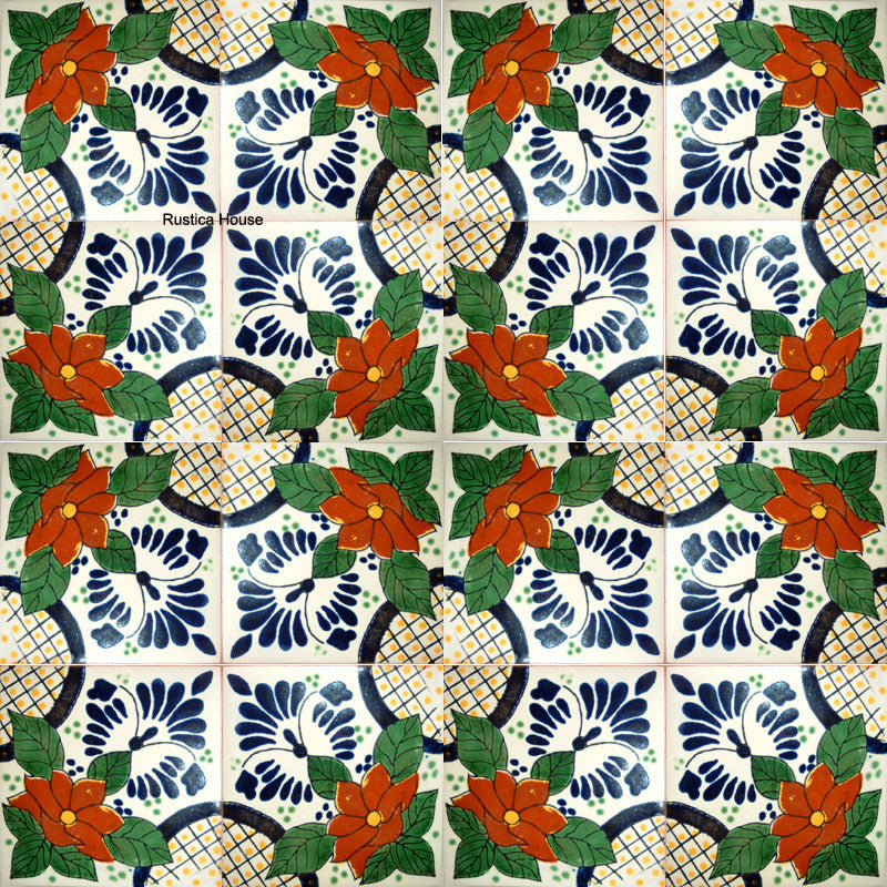 Traditional Terracotta Talavera Tile – Custom Made Products