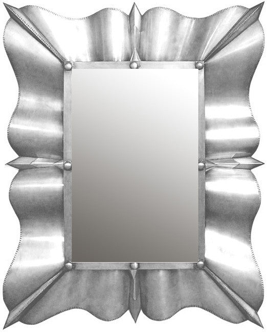 traditional tin mirror